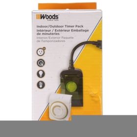 In Outdoor Timer 2PK