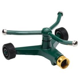 Melnor Metal Revolving Sprinkler w/ Wheeled Base