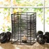 Gallery of Light Large Thatched Candle Stand