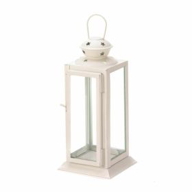 Gallery of Light White Starlight Candle Lantern
