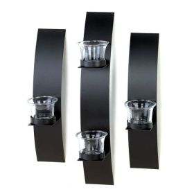 Gallery of Light Contemporary Wall Sconce Trio