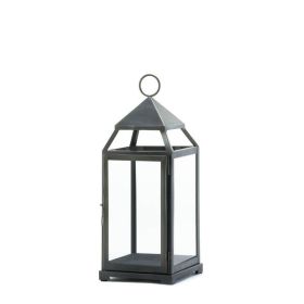 Gallery of Light Rustic Silver Contemporary Lantern