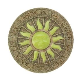 Summerfield Terrace Bursting Sun Glowing Stepping Stone