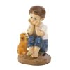 Summerfield Terrace My Pup And I Solar Figurine