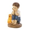 Summerfield Terrace My Pup And I Solar Figurine