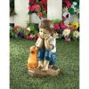 Summerfield Terrace My Pup And I Solar Figurine