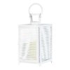 Gallery of Light Large White Horizon Lantern