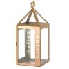 Gallery of Light Large Rose Metal Caring Lantern