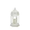 Gallery of Light Distressed Floral Lantern