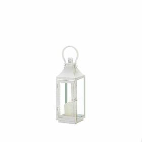 Gallery of Light Traditional White Lantern