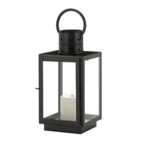 Gallery of Light Square Black Lantern
