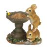 Summerfield Terrace Playful Bunnies Bird Feeder