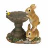 Summerfield Terrace Playful Bunnies Bird Feeder