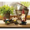 Summerfield Terrace Welcome Gnome Solar Garden Decoration