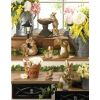 Summerfield Terrace Adorable Mom & Baby Rabbit Solar Lamp