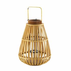 Gallery of Light Large Slat Wood Lantern