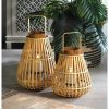 Gallery of Light Small Slat Wood Lantern