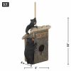 Songbird Valley Black Bear Outhouse Birdhouse