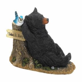 Summerfield Terrace Lounging Bear Solar Light