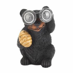 Summerfield Terrace Bear With Telescope Solar Light