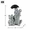 Summerfield Terrace Frogs Under Umbrella Solar Decoration