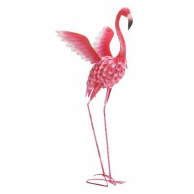 Summerfield Terrace Tall Flying Flamingo Statue