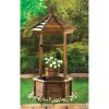 Summerfield Terrace Rustic Wishing Well Planter