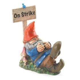 Summerfield Terrace On Strike Garden Gnome
