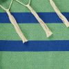 Accent Plus Fringed Blue Lagoon Stripe Hammock Chair