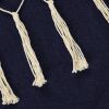Accent Plus Fringed Blue Chambray Hammock Chair