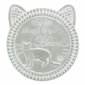 Accent Plus You Are Always In Our Hearts Cat Memorial Stone
