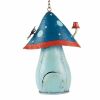 Accent Plus Blue Mushroom Birdhouse