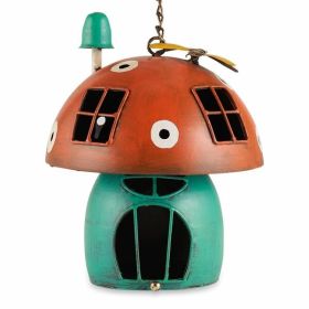 Accent Plus Red Mushroom Birdhouse