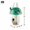 Accent Plus Green Mushroom Birdhouse