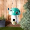 Accent Plus Green Mushroom Birdhouse