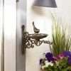 Accent Plus Wall Mounted Ornate Cast Iron Bird Feeder