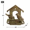 Accent Plus Wall Mounted Cast Iron Bird Feeder
