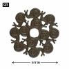 Accent Plus Snail Design Cast Iron Stepping Stone