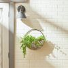 Accent Plus Round Galvanized Wall Planter