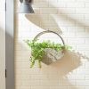 Accent Plus Diamond Galvanized Wall Planter