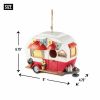 Accent Plus Red & White Camper Birdhouse