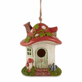 Accent Plus Mushroom Cottage Birdhouse