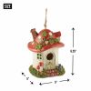 Accent Plus Mushroom Cottage Birdhouse