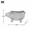 Accent Plus Pig Galvanized Wall Planter