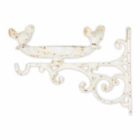 Accent Plus Wall Mounted Large Cast Iron Bird Feeder
