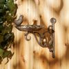 Accent Plus Wall Mounted Small Cast Iron Bird Feeder