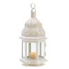 Gallery of Light White Moroccan Style Lantern