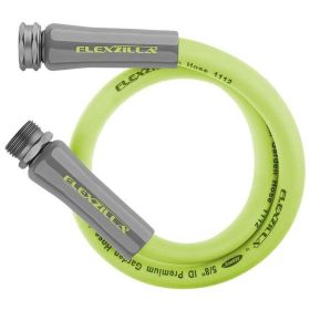 Flexzilla Garden Lead in Hose 5/8in x 3ft 3/4in   11 1/2 GHT Fittings